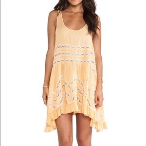 Free People Voile Trapeze Dress